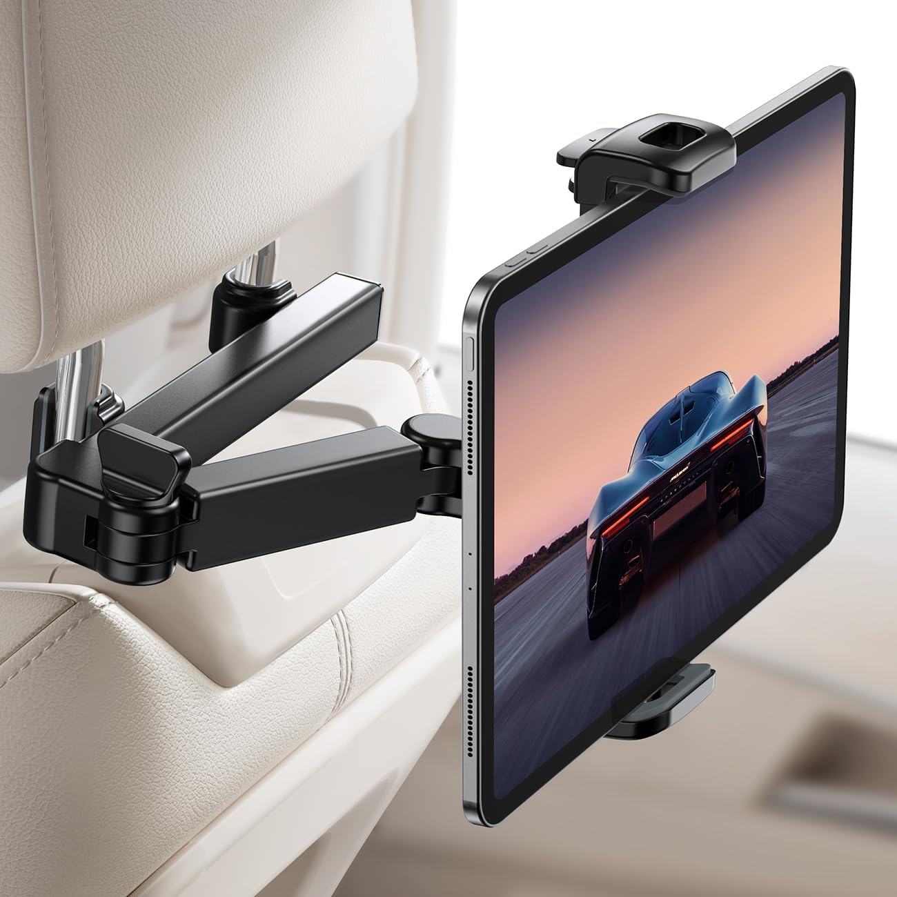 Toddler Tablet Accessories - Tablet-Ständer, Auto-Kopfstütze, Tablet-Ständer und die Installation
