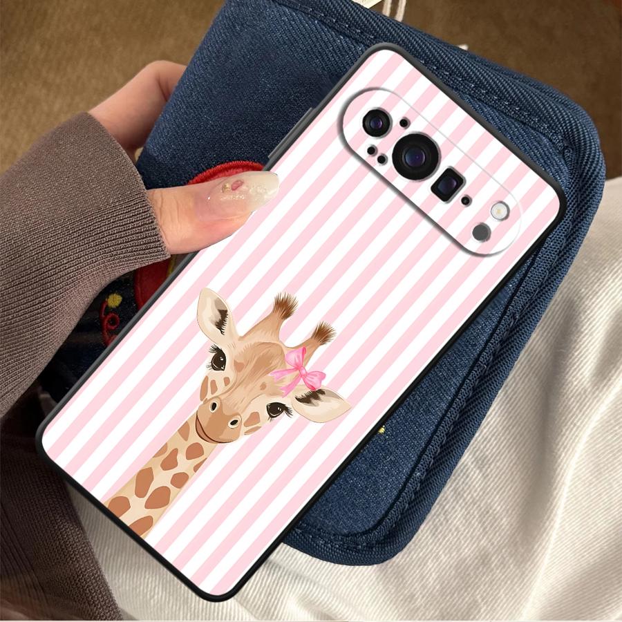 Tablet And Accessories Case - Cartoon Giraffe Funda Handyhülle für Google
