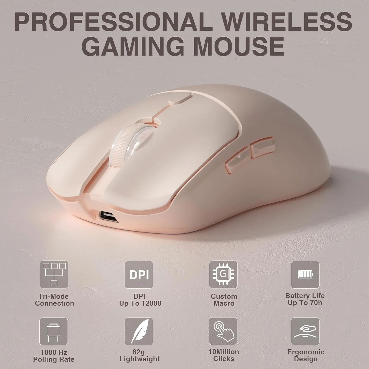 Tablet Pc Accessories - AULA SC580X Tri-Mode Kabellose Gaming-Maus 12000DPI
