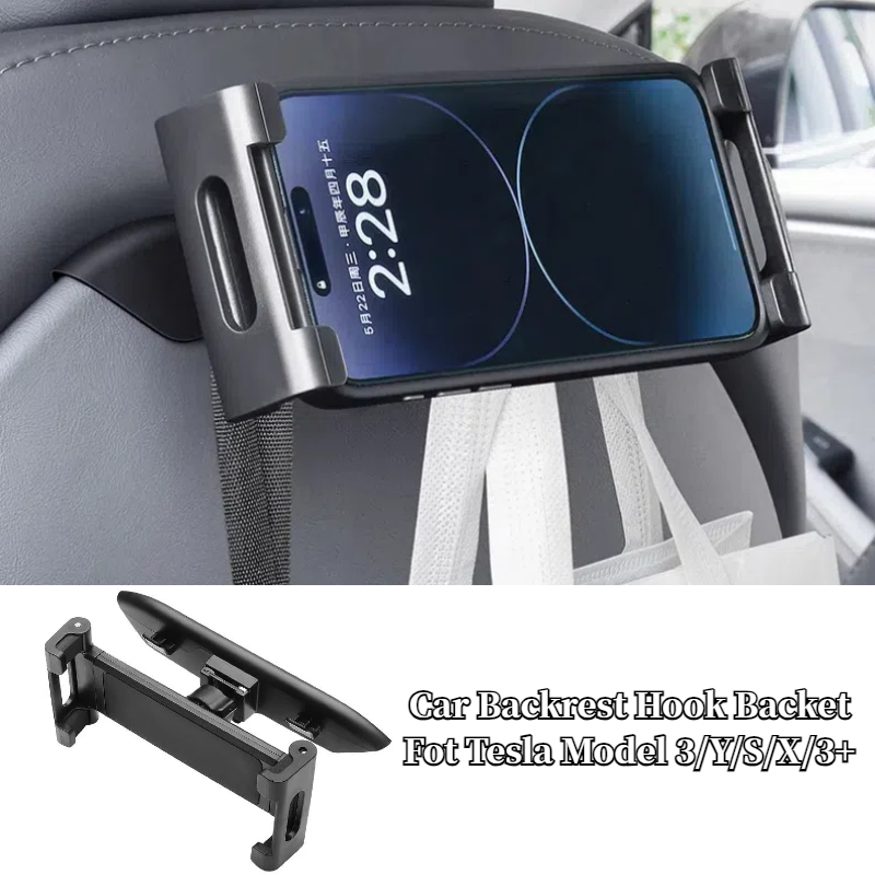 Tesla Tablet Accessories - Autositz-Rückenhaken für Tesla Model 3/Y/S/X/3+, Autozubehör,