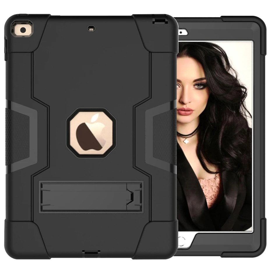 Ipad Cover Folio - Armor Stand stoßfeste Kinder-Tablet-Hülle für IPad