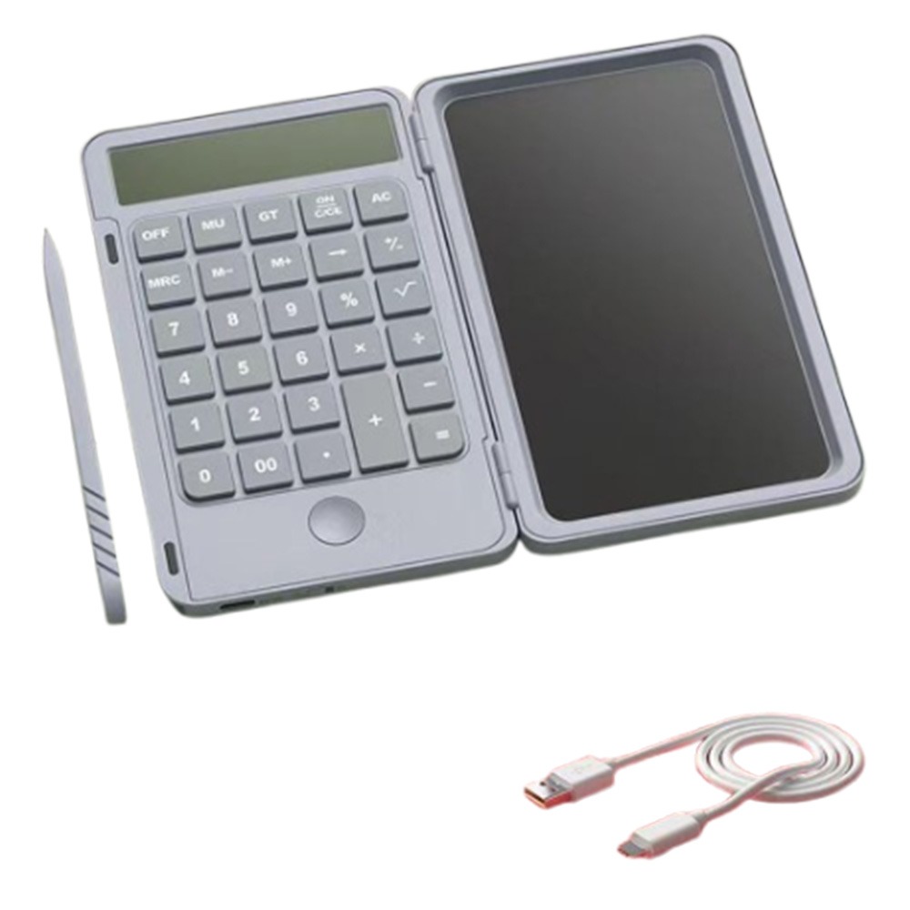 Graphic Tablet Accessories - 2in1 Wissenschaftlicher Taschenrechner, großes Display, löschbarer