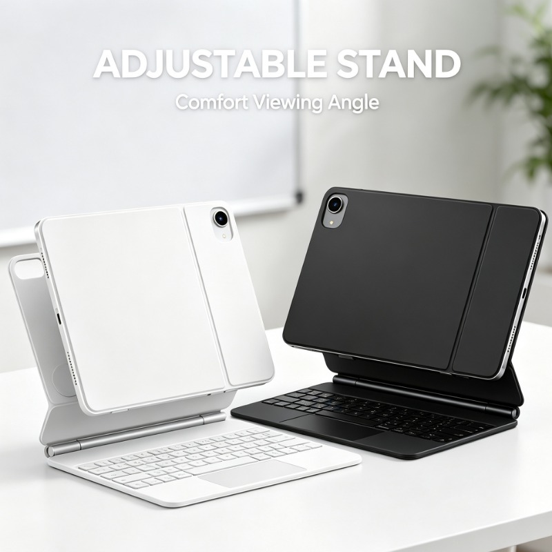 Ipad Cover Folio - TouchPad-Tastatur-Schutzhülle für iPad A3355 A3356 iPad