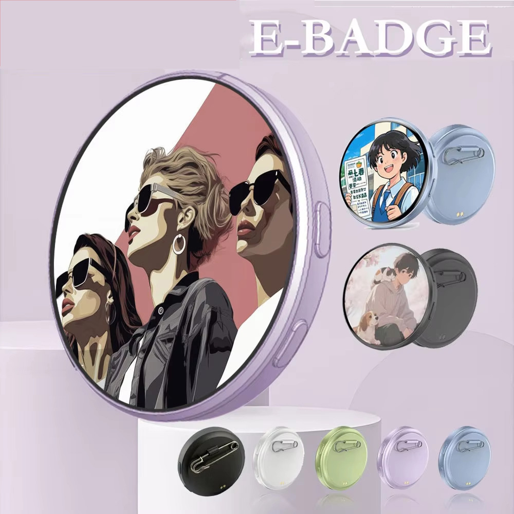 Magnetic Case Smart - Dynamisches elektronisches Abzeichen, intelligentes, anime-inspiriertes digitales