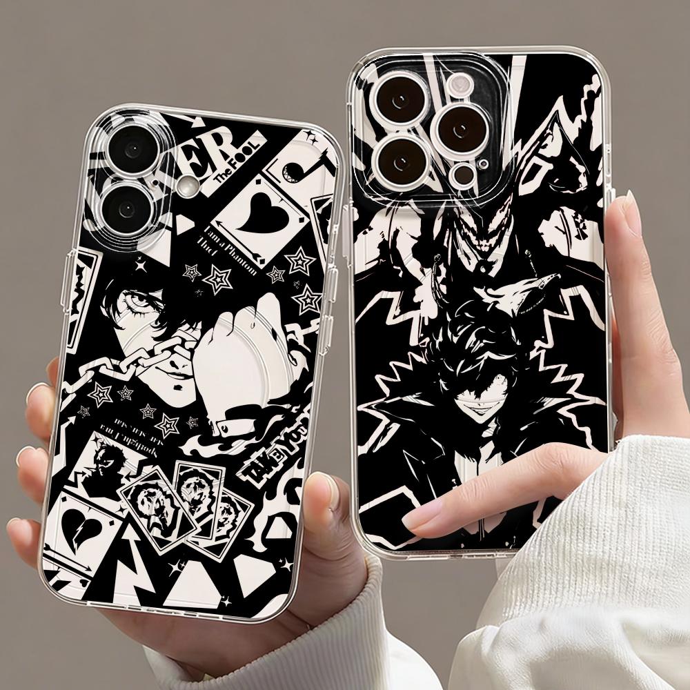 Tablet And Accessories Case - Game P-Persona 5 Handyhülle Magnetische Transparente