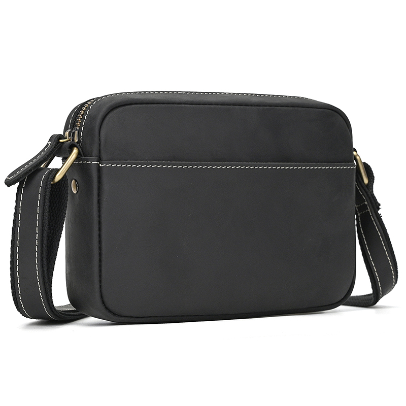 Tablet Shoulder Bag - Crazy Horse leder herren umhängetasche männer