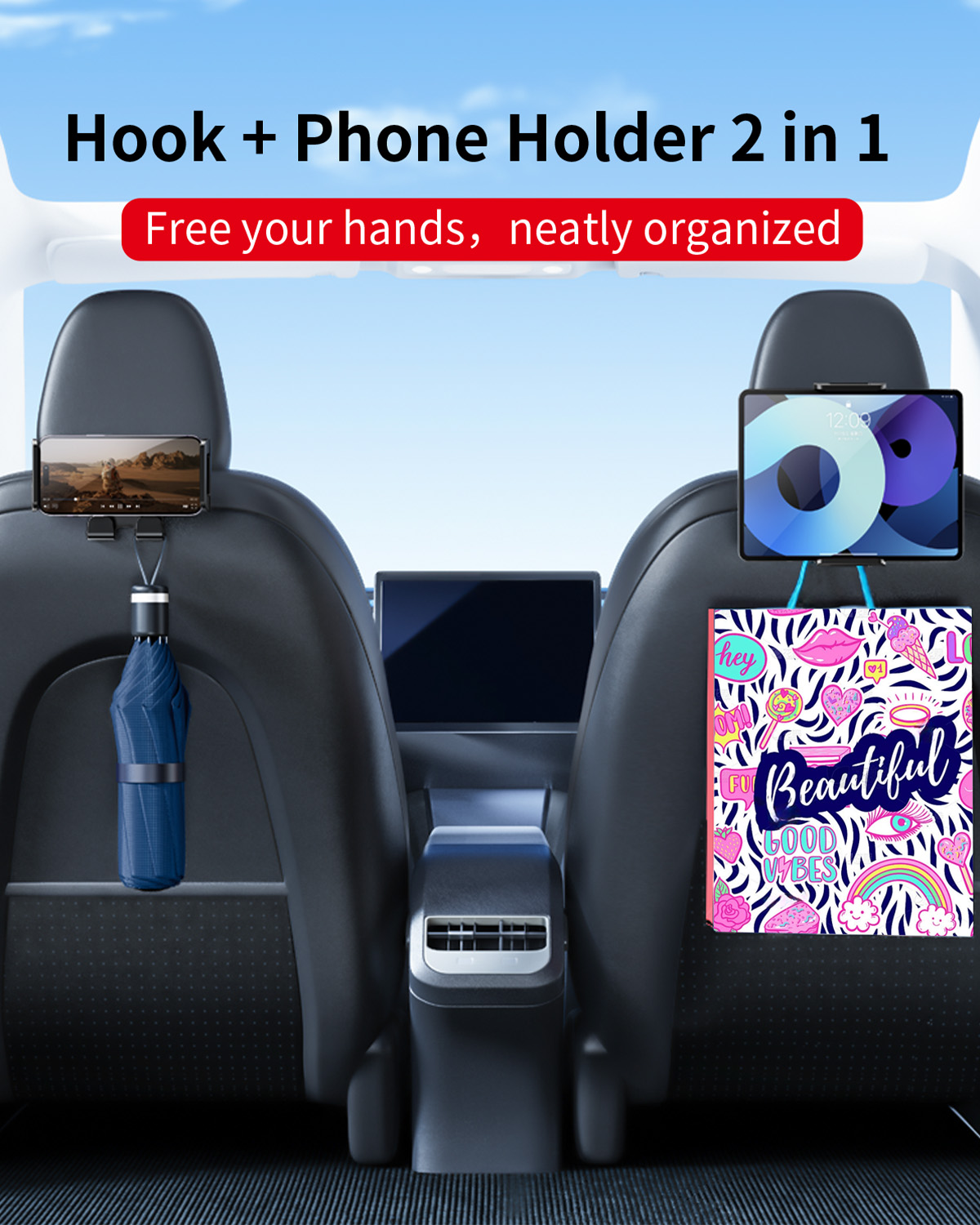 Hipacool Auto Rücksitz halteru – Tesla Tablet Accessories Bewertung und Preis