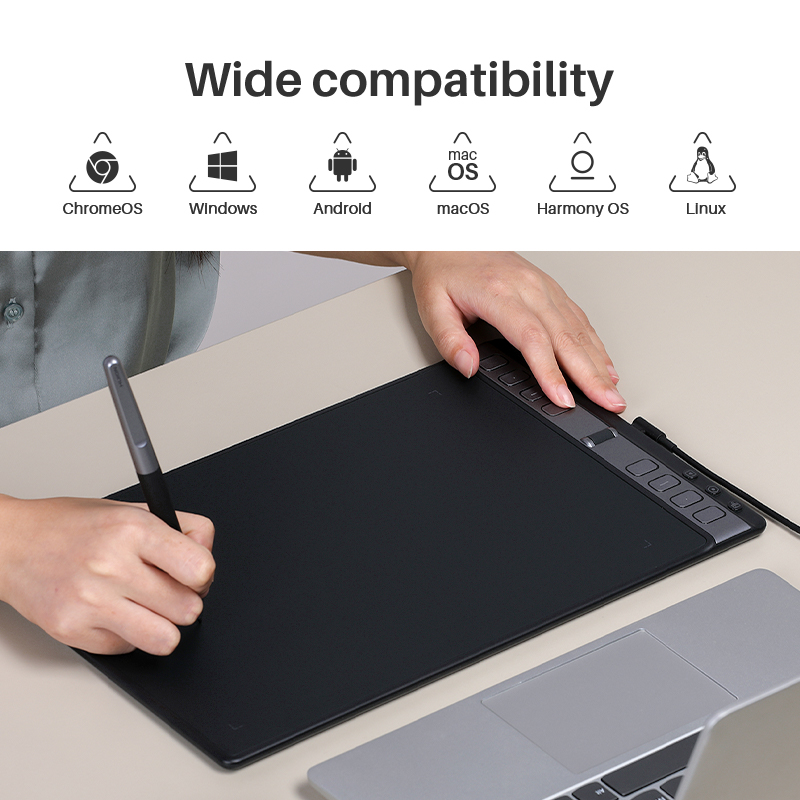 Huion Inspiroy 2 L 10,5x6,56 Z – Graphic Tablet Accessories Bewertung und Preis