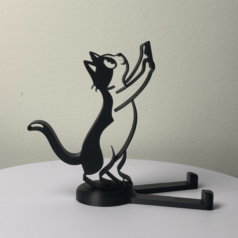 Abstrakter Hohllinien-Katzen-H – Essential Tablet Accessories Bewertung und Preis
