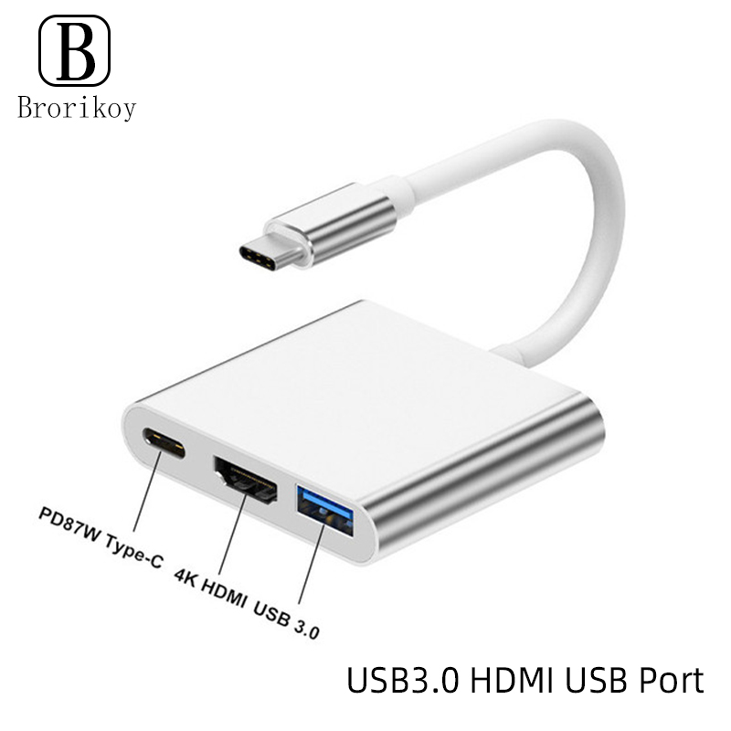 3-in-1 USB Typ-C Hub zu 4K HDM – Tablet Pc Accessories Bewertung und Preis