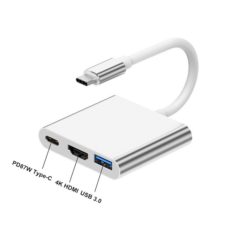 3-in-1 USB Typ-C Hub zu 4K HDM – Tablet Pc Accessories Bewertung und Preis