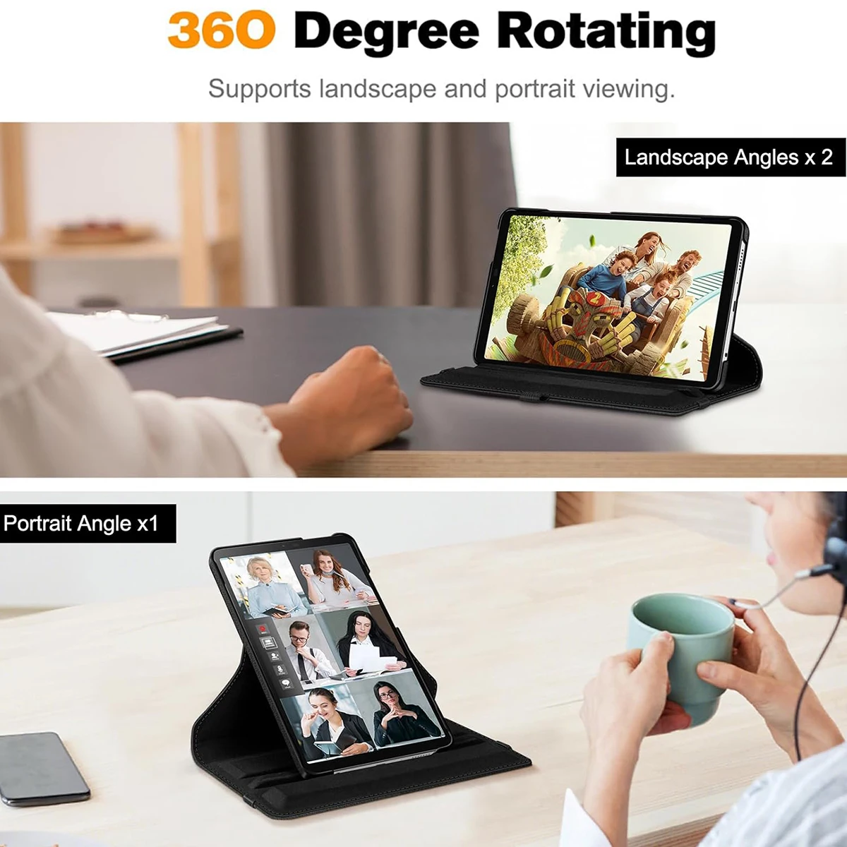 Drehbare Hülle für Samsung Gal – Samsung Tablet A9 Accessories Bewertung und Preis