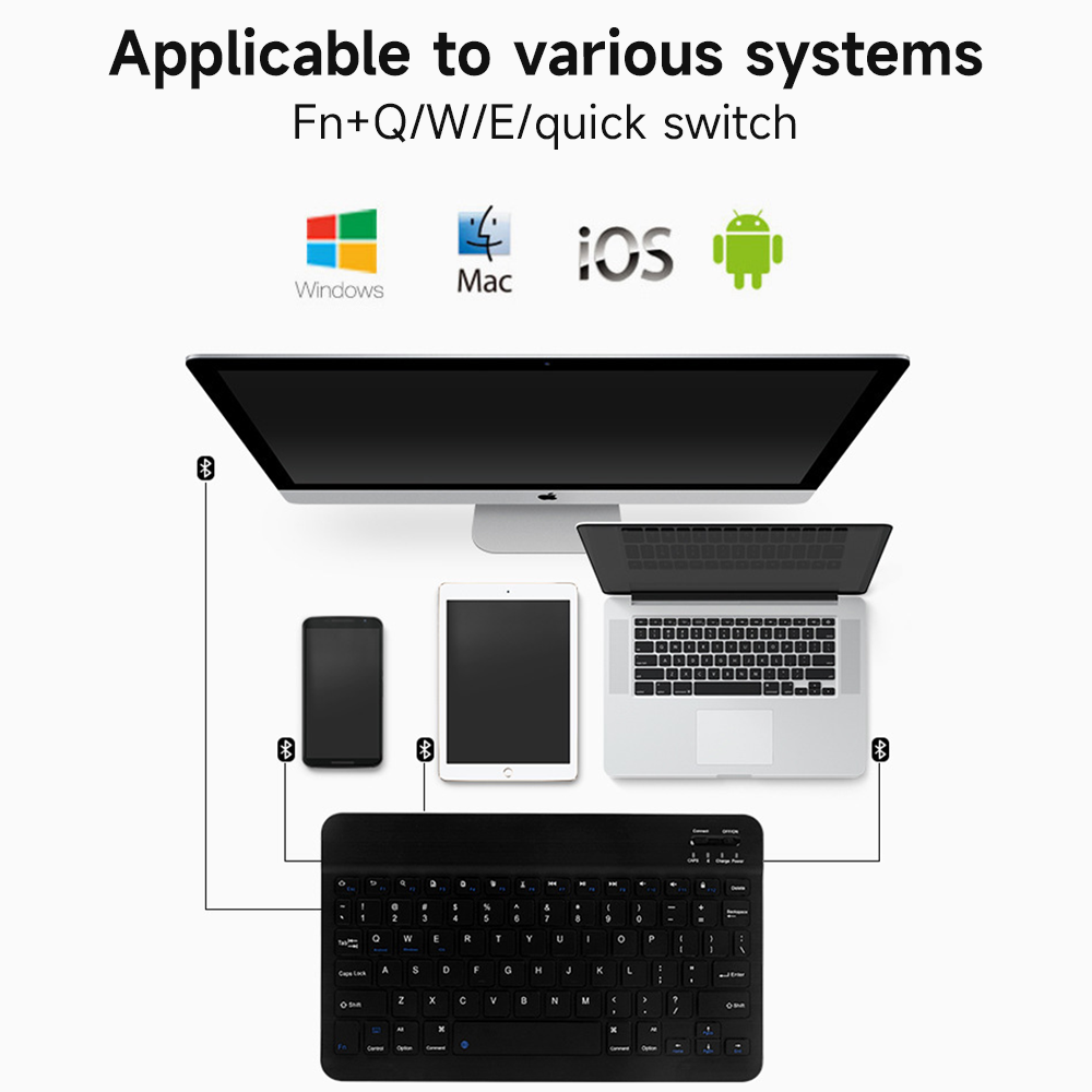 Bluetooth-Tastatur für iOS And – Tablet Pc Accessories Bewertung und Preis