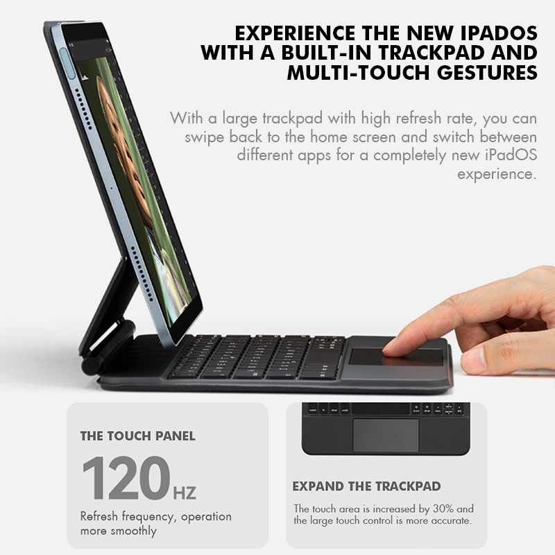 GOOJODOQ Hintergrundbeleuchtun – Ipad Cover Folio Bewertung und Preis