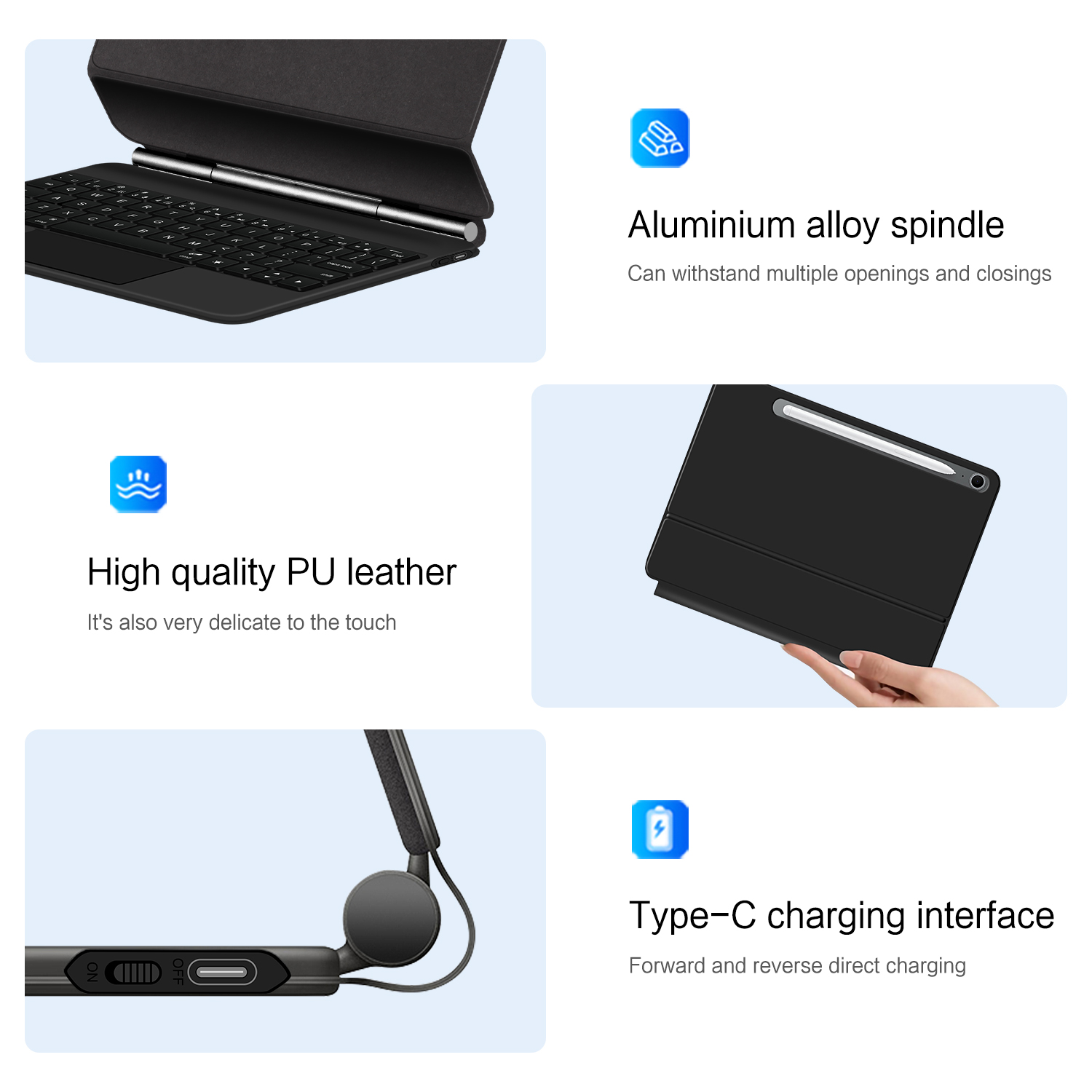 Magic Keyboard Hülle für Samsu – Magnetic Case Smart Bewertung und Preis