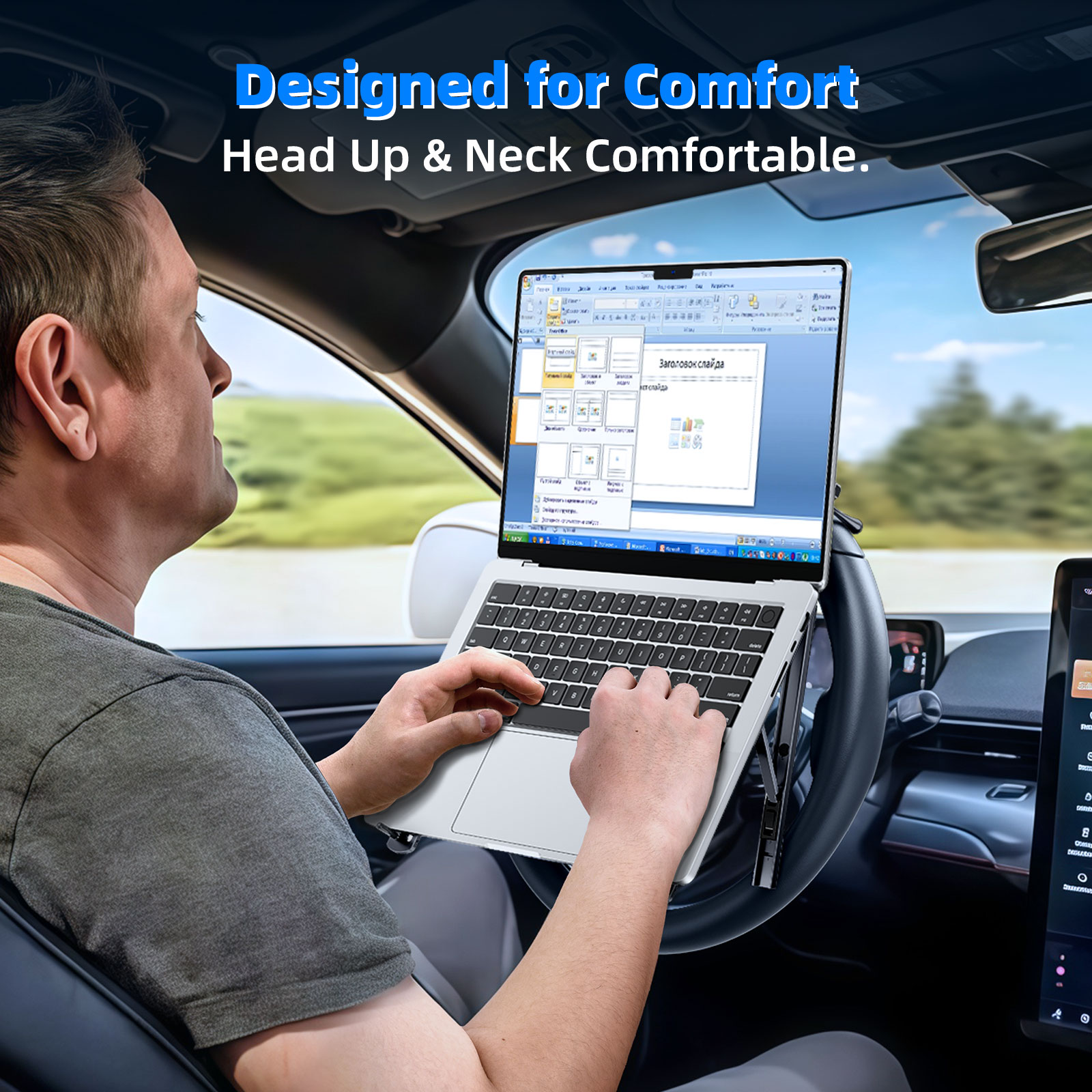 Eary Auto-Laptop-Halterung Len – Tesla Tablet Accessories Bewertung und Preis