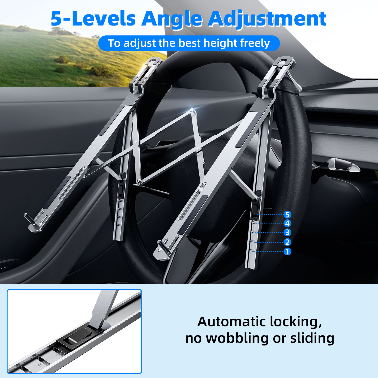 Eary Auto-Laptop-Halterung Len – Tesla Tablet Accessories Bewertung und Preis