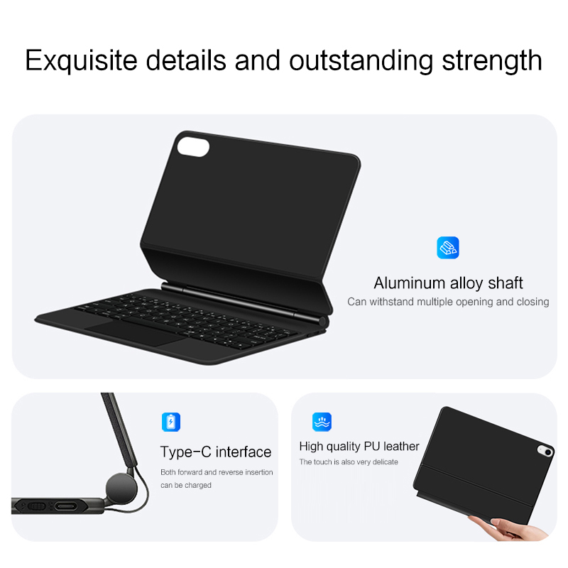 2026 Magic Keyboard für iPad 1 – Ipad Cover Folio Bewertung und Preis