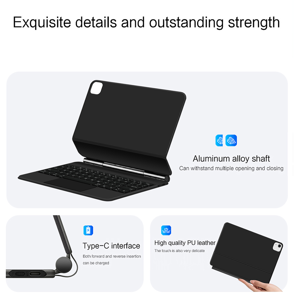 Magic Keyboard Case für iPad A – Ipad Cover Folio Bewertung und Preis