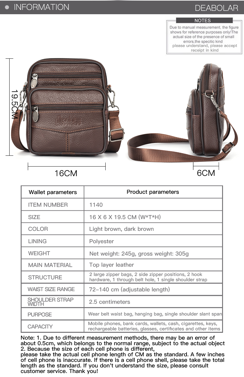 Männer Neue Echtes Leder Umhän – Tablet Shoulder Bag Bewertung und Preis