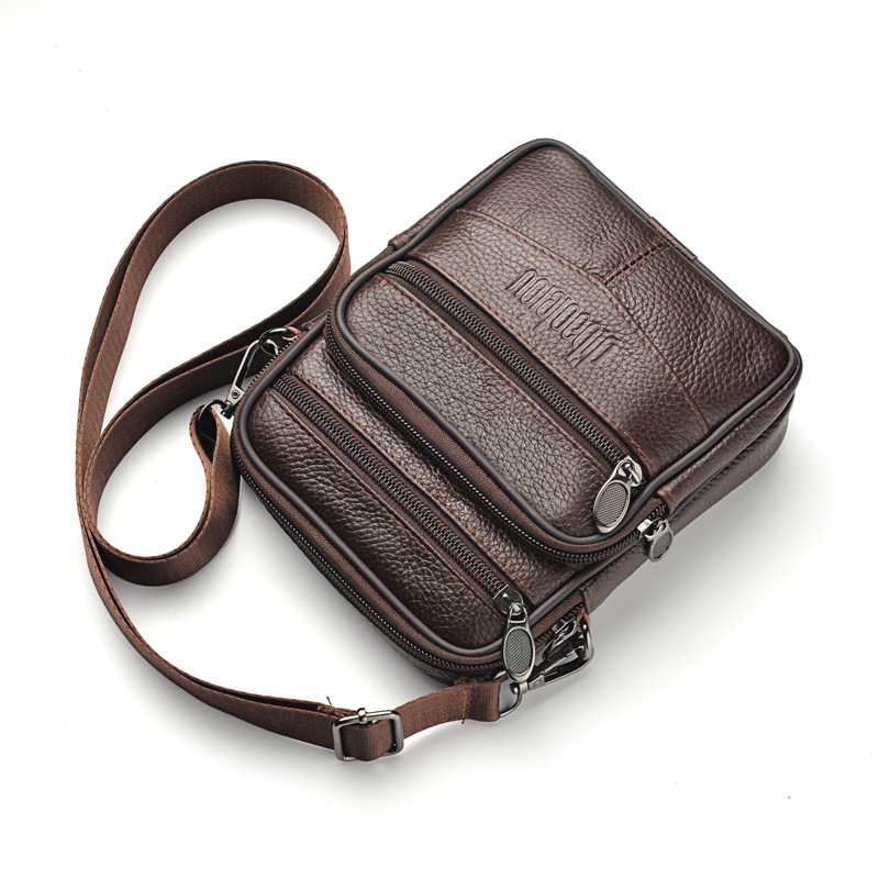 Männer Neue Echtes Leder Umhän – Tablet Shoulder Bag Bewertung und Preis