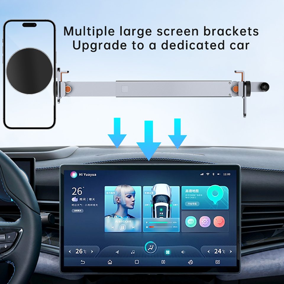 Dual Magsafe Auto-Bildschirmha – Tesla Tablet Accessories Bewertung und Preis