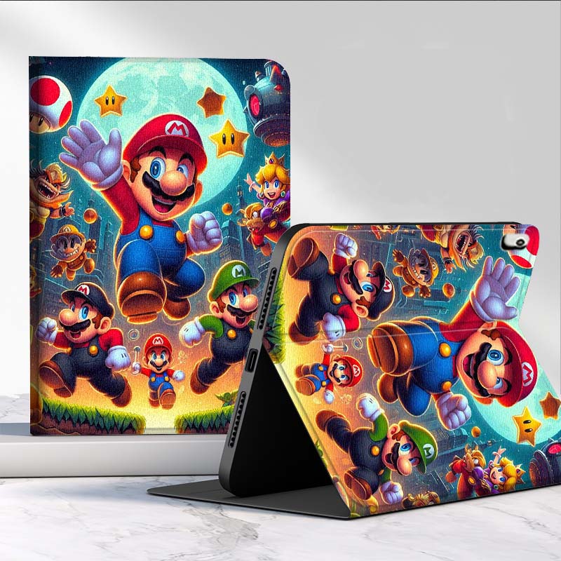 Cartoon M-Marios Kunst für Sam – Samsung Tablet A9 Accessories Bewertung und Preis