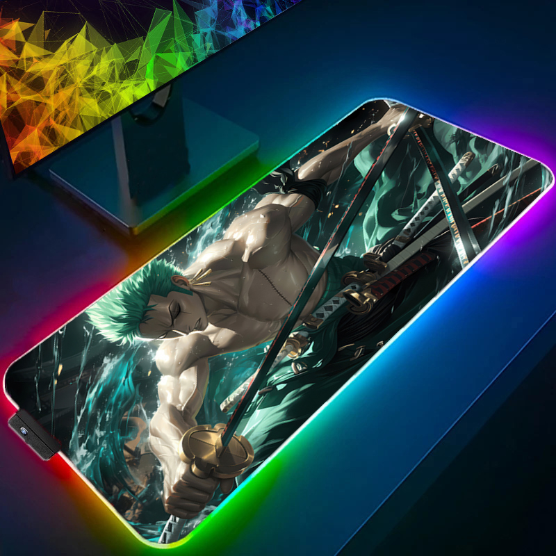 ONE PIECE Zoro Mauspad RGB Gam – Tablet Pc Accessories Bewertung und Preis