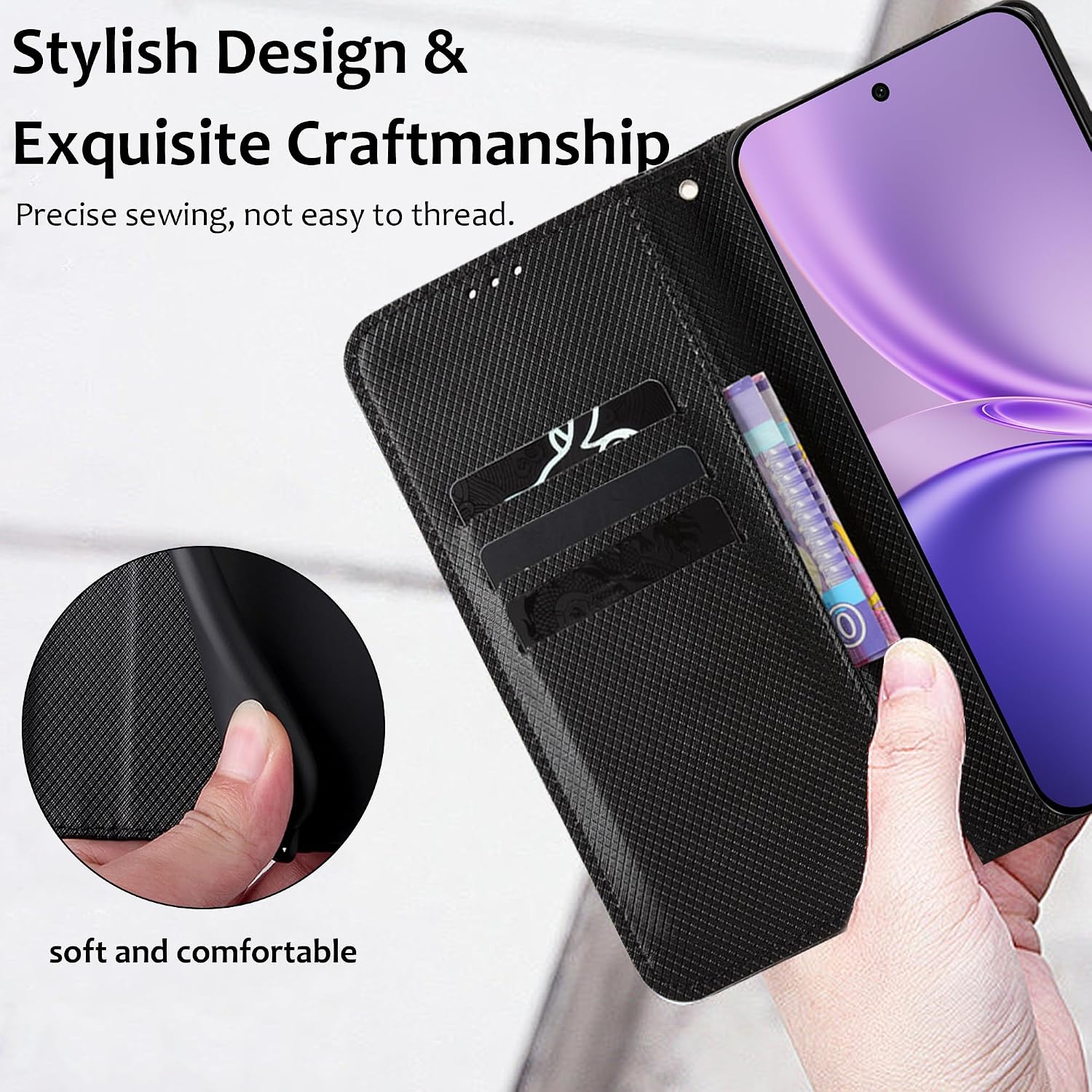 Schlichte Leder-Klapphülle für – Magnetic Case Smart Bewertung und Preis