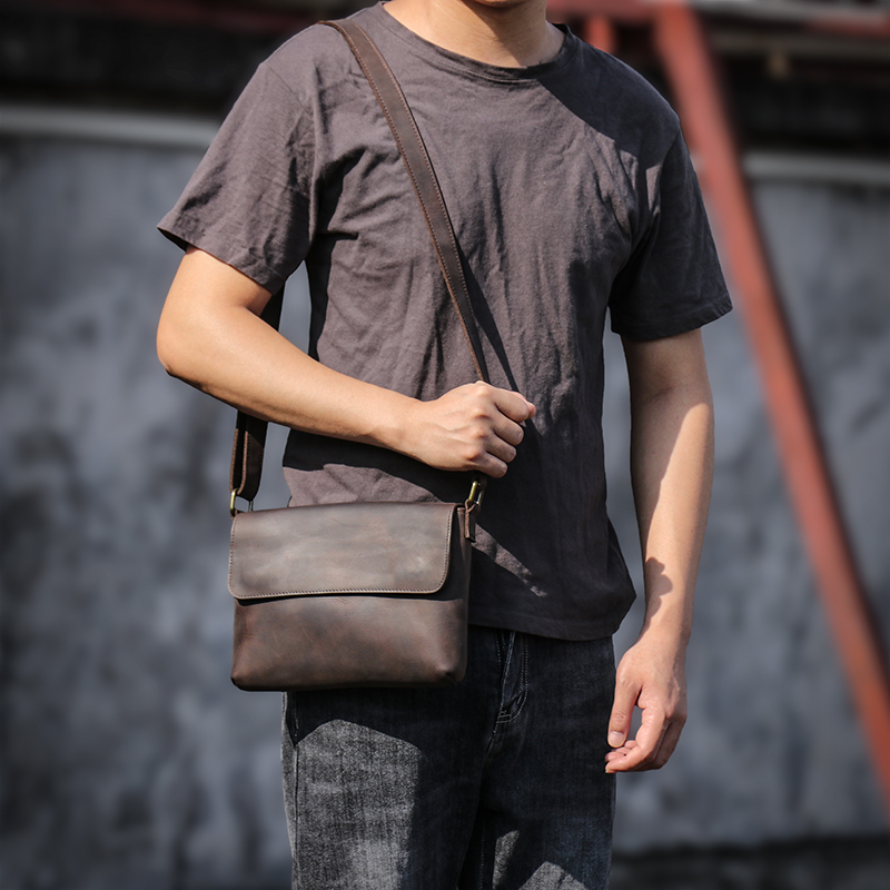 Guro Vintage Echt leder Umhäng – Tablet Shoulder Bag Bewertung und Preis