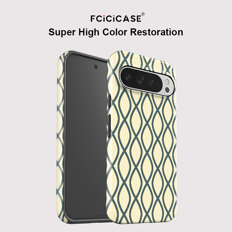 Fcicicase Modische Streifen-Pr – Google Pixel 9 Bewertung und Preis