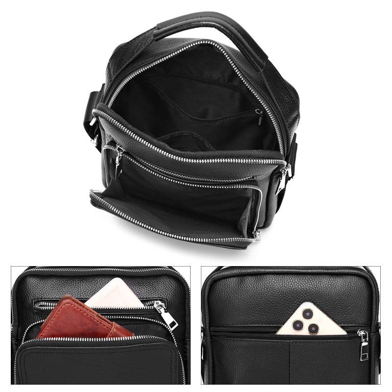Schlatum Echt leder Männer Umh – Tablet Shoulder Bag Bewertung und Preis