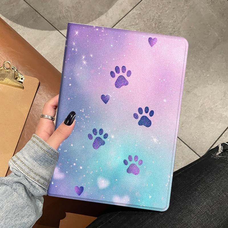 Cartoon Glitter Paw Prints Sof – Lenovo Tablet Plus Accessories Bewertung und Preis