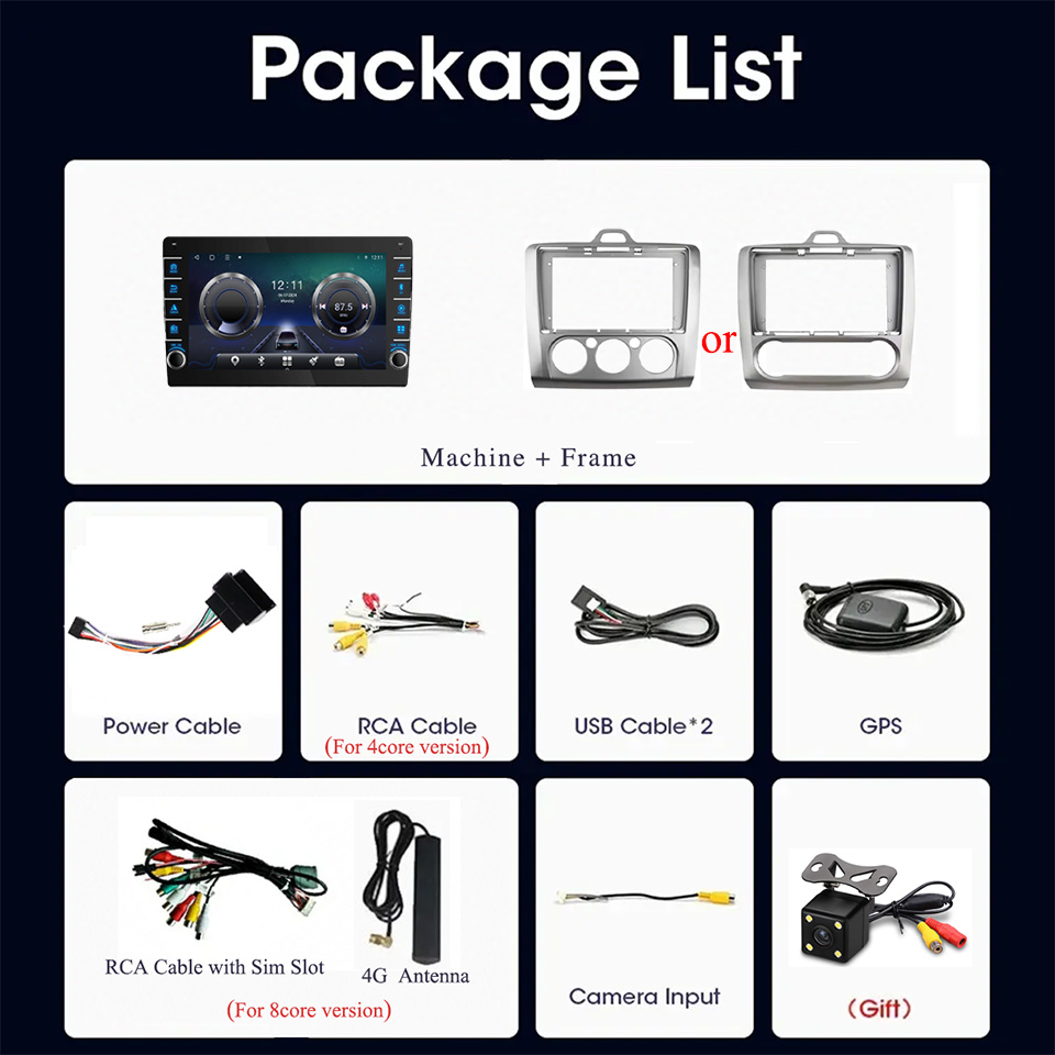 8G + 128G Android 14 Für Ford  – Tablet Danish Mobile & Accessories Bewertung und Preis