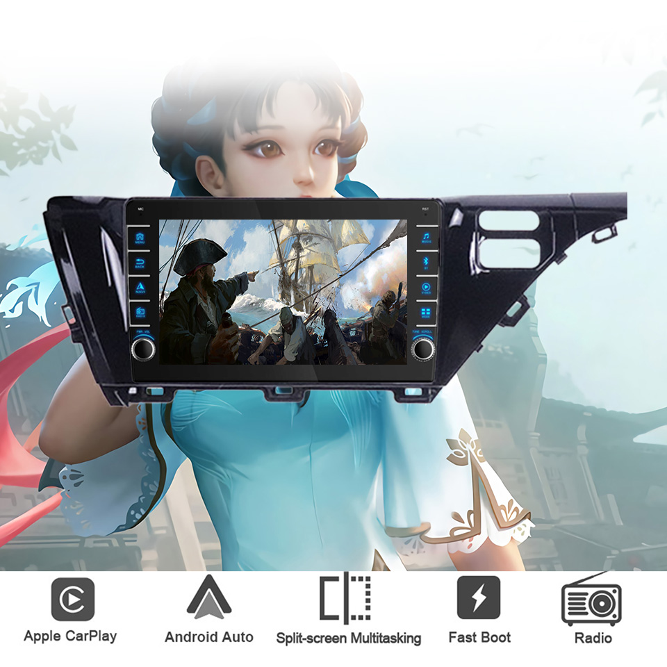 8G+128G Android 14 Für Toyota  – Tablet Danish Mobile & Accessories Bewertung und Preis